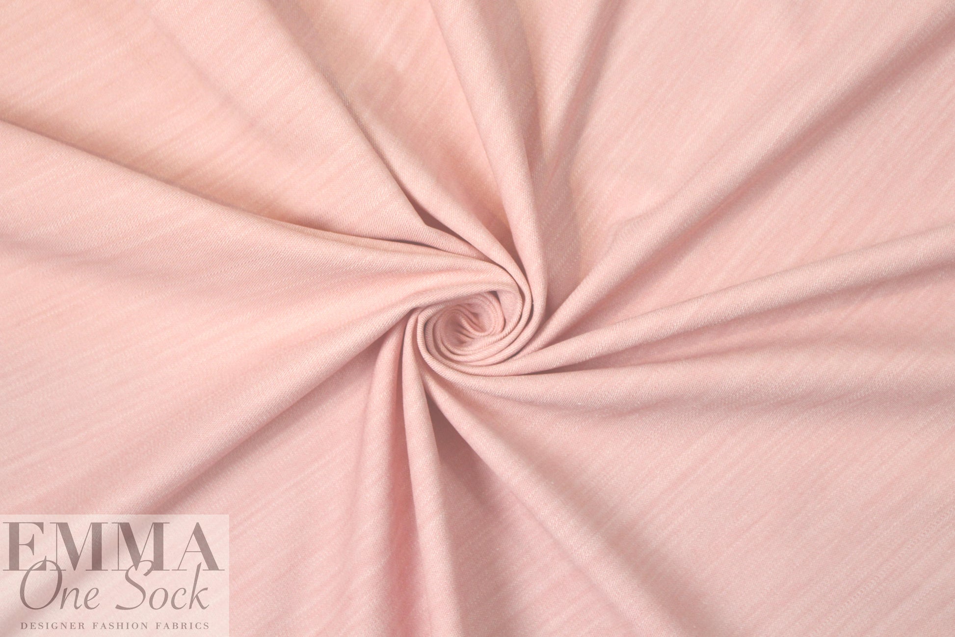 Italian stretch denim - pink blush *flaw*