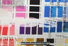 Italian digital viscose knit - color story, brights 1.875 yd