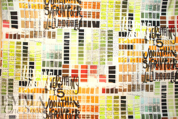 Italian digital viscose knit - color story, earth/spice
