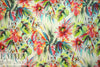 Italian digital viscose knit - floral sketch 1.875 yd
