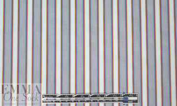 Italian colorful jacquard stripe shirting 1.5 yd