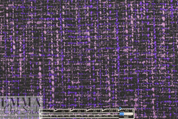 Italian grape/lilac tweed wool blend woven