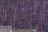 Italian grape/lilac tweed wool blend woven 1.5 yds