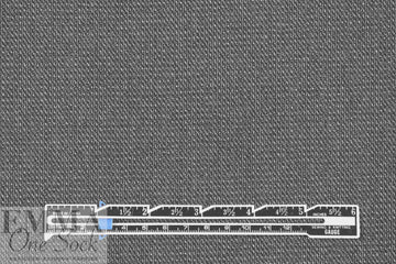 Italian fancy twill weave suiting - black/gray/silver 1.625 yds