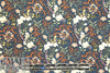 Italian autumn floral drapey viscose crepe woven 1.25 yds