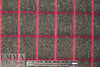 Italian wool/silk/mohair windowpane plaid suiting