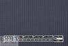 Italian cotton/silk jacketwear - midnight stripe 1 yard