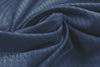 Italian cotton/silk jacketwear - midnight stripe .75 yds