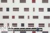Italian rectangle stripe jacquard yarn-dyed cotton shirting