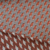 Gucc! vintage geometric metallic jacquard suiting 1 yard