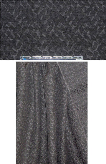 French rayon blend edgy graphic jacquard