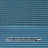 Italian reversible geometric stretch cotton suiting - aqua/cobalt 1.625 yds