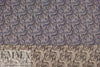 Mandala 'mosaic' textured jacquard woven - marine/smokey blue 1.5 yd