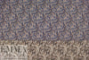 Mandala 'mosaic' textured jacquard woven - marine/smokey blue 1.66 yd