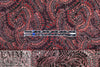 Mandala 'mosaic' textured jacquard woven - cranberry/plum 1.66 yd