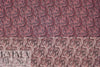 Mandala 'mosaic' textured jacquard woven - cranberry/plum 2 yd