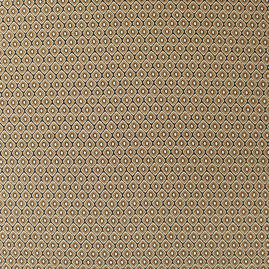 yarn dyed 'cubic complex' jacquard knit - camel/ivory 2 yd