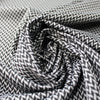 yarn dyed herringbone jacquard knit - black/charcoal 2 yd