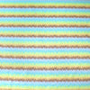 Italian 'color signals' jacquard suiting - sky/lime 1.75 yd