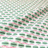 Italian 'bits and dashes' jacquard suiting - sage/pink 2 yd