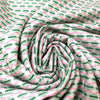 Italian 'bits and dashes' jacquard suiting - sage/pink 2 yd