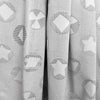 Fend! 'steel symbols' cotton jacquard suiting 1.5 yds