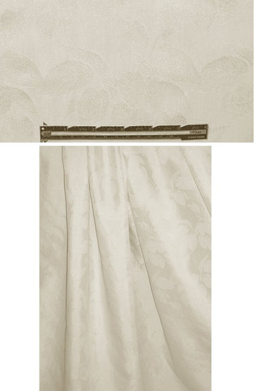 The Row dressweight leaf jacquard - ivory 1.625 yds