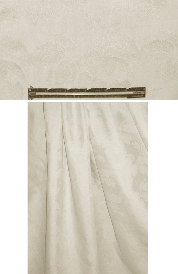 The Row dressweight leaf jacquard - ivory 2.125 yds