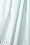 NY designer diamond cotton damask - pale aqua 2 yds