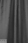 French cotton blend jacquard - black on black 2.125 yd