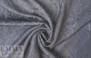 Italian drapey jacquard woven - blue slate 1.66 yds