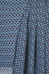 J. Mendel1 reversible jacquard - blue/plum