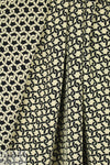 J. Mendel1 reversible jacquard - black/vanilla 1.5 yd