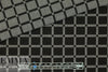 NY designer reversible textured jacquard - blk/gray grid