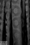 famous designer viscose blend lining - black dots
