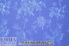 Derek L@m polyester jacquard floral - french blue