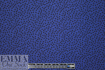 NY designer reversible jacquard - black/cobalt