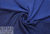 NY designer reversible jacquard - black/cobalt