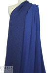 NY designer reversible jacquard - black/cobalt