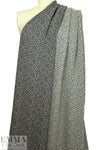 NY designer reversible jacquard - black/ecru