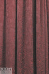 Italian viscose drapey jacquard woven - burgundy
