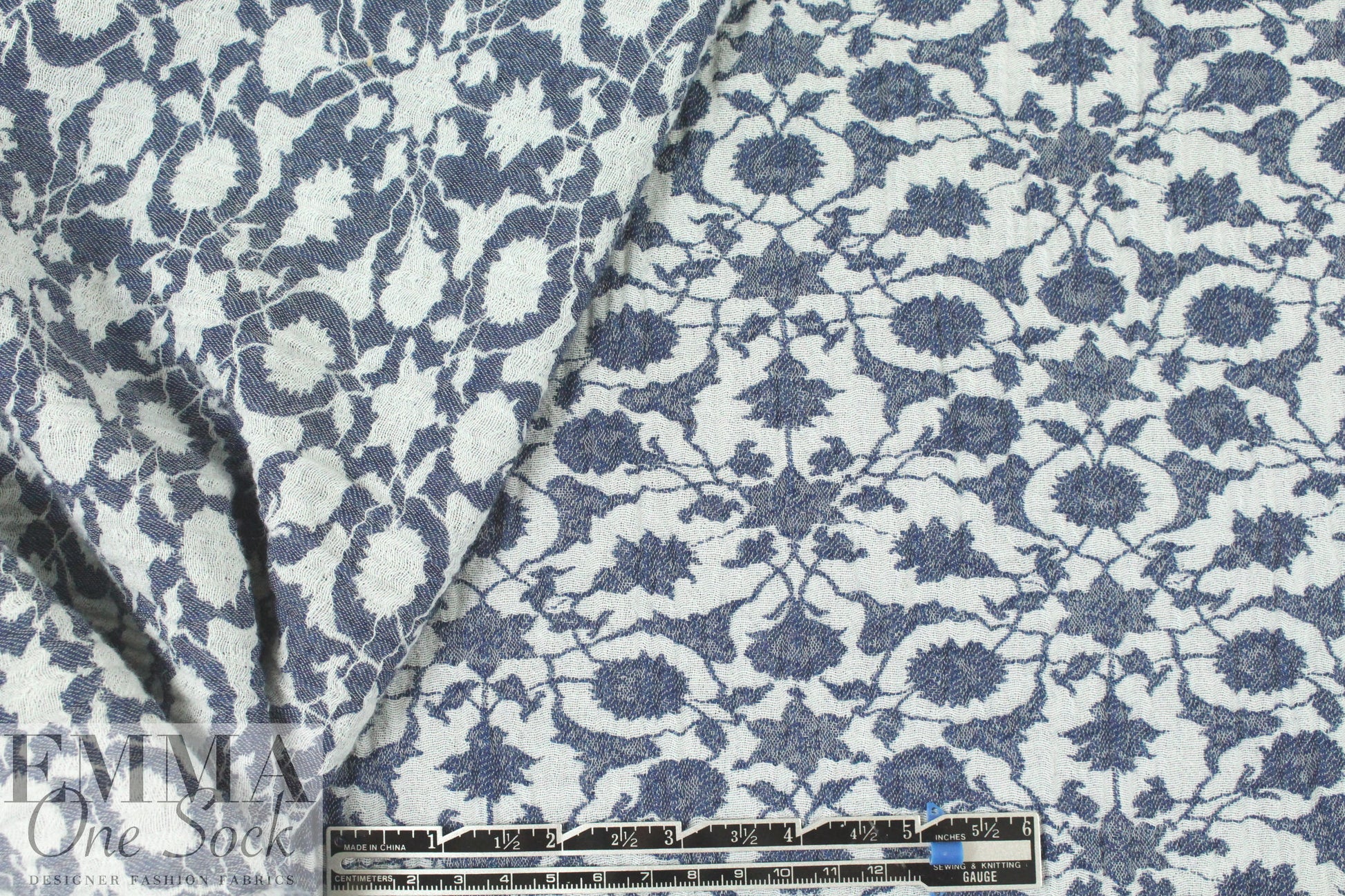 Rag & B0ne cotton puckered jacquard weave - flora