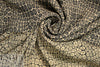 Italian viscose/poly jacquard woven - reptile 1.875 yds