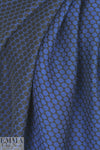 CA designer blue/black double diamond jacquard