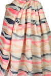 French zig-diamond cotton blend jacquard brocade 1.75 yd