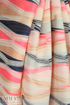 French zig-diamond cotton blend jacquard brocade 1.25 yd