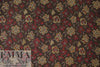 Italian floral embroidered-look jacquard brocade 1.5 yd