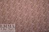 organic cotton GOTS bark jacquard knit - dusty brown/lilac 2 yd
