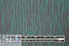 organic cotton GOTS bark jacquard knit - cool green/gray 1.33 yd