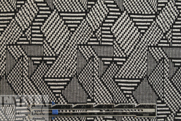 French jacquard doubleknit - graphic shapes .75 yds
